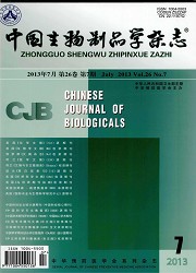 中国生物制品学杂志封面