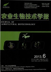 农业生物技术学报封面